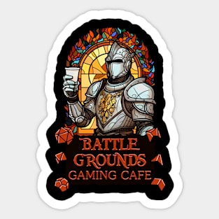 Coffee Knight Sticker